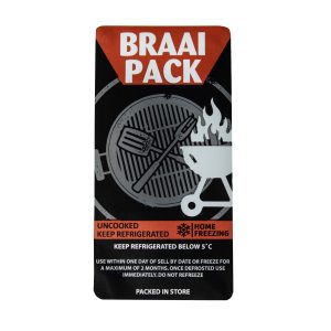 Generic Labels Braai Pack 500's