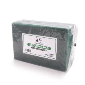 Pot Scourer GREEN Flat Pad 10s