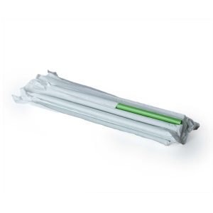 Straws Bio 8mm WRP - GREEN