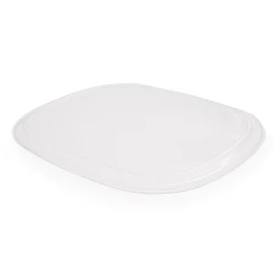 ZIBO OVAL MEAL TRAY LID (250S) (L734)